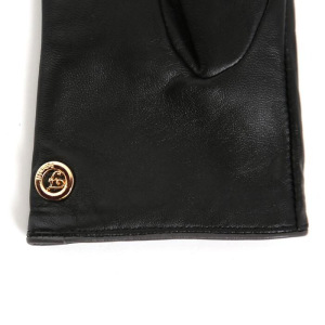 18GL28-1 Перчатки женские раз.6.5, цвет черный, подклад шерсть 18GL28-1 Перчатки женские раз.6.5, цвет черный, подклад шерсть