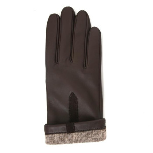 18GL29-2 Перчатки женские раз.7, цвет коричневый, с подкладом шерсть 18GL29-2 Перчатки женские раз.7, цвет коричневый, с подкладом шерсть