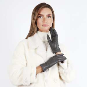 20FW11-9 Перчатки женские раз.6.5, цвет серый, подклад шерсть 20FW11-9 Перчатки женские раз.6.5, цвет серый, подклад шерсть