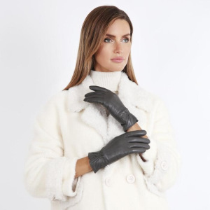 20FW11-9 Перчатки женские раз.6.5, цвет серый, подклад шерсть 20FW11-9 Перчатки женские раз.6.5, цвет серый, подклад шерсть