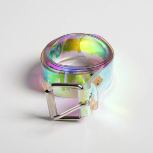 Голографический ремень в подарочной коробке "Чудесной зимы", 117х3 см Голографический ремень в подарочной коробке "Чудесной зимы", 117х3 см