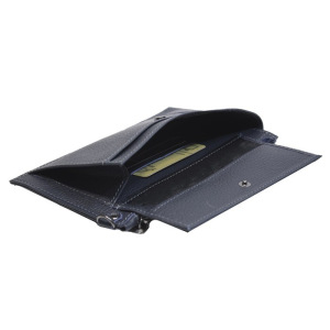 Клатч, 2 отдела, на молнии, с ручкой, цвет синий Клатч, 2 отдела, на молнии, с ручкой, цвет синий