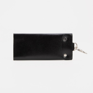 Ключница, 12,5*2*5,5 см, 6 карабинов, черный Ключница, 12,5*2*5,5 см, 6 карабинов, черный