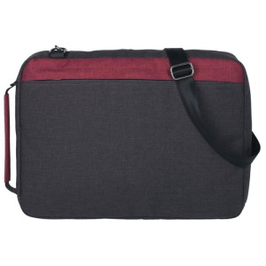 Конференц-сумка 2 в 1 twoFold серая с бордовым, 34x24x4 см Конференц-сумка 2 в 1 twoFold серая с бордовым, 34x24x4 см