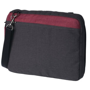 Конференц-сумка 2 в 1 twoFold серая с бордовым, 34x24x4 см Конференц-сумка 2 в 1 twoFold серая с бордовым, 34x24x4 см