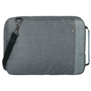 Конференц-сумка 2 в 1 twoFold серая с темно-серым, 34x24x4 см Конференц-сумка 2 в 1 twoFold серая с темно-серым, 34x24x4 см