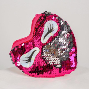 Кошелёк-антистресс «Сердечко», с пайетками Кошелёк-антистресс «Сердечко», с пайетками