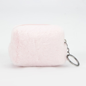 Кошелёк, отдел на молнии, кольцо, цвет розовый, «Пушистик» Кошелёк, отдел на молнии, кольцо, цвет розовый, «Пушистик»