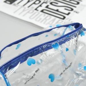 Косметичка ПВХ, отдел на молнии, 2 ручки, цвет МИКС Косметичка ПВХ, отдел на молнии, 2 ручки, цвет МИКС