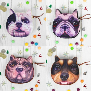 Мягкий кошёлек «Пёсик», виды МИКС Мягкий кошёлек «Пёсик», виды МИКС