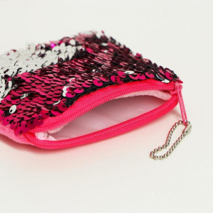 Мягкий кошелёк «Выбражуля», пайетки, цвета МИКС Мягкий кошелёк «Выбражуля», пайетки, цвета МИКС