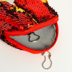 Мягкий кошелёк «Зайка», пайетки, цвета МИКС Мягкий кошелёк «Зайка», пайетки, цвета МИКС