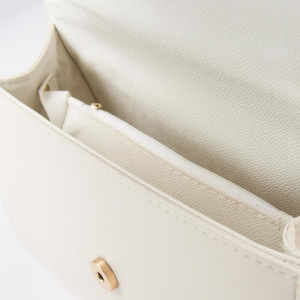 Набор сумок, отдел на клапане, длинный ремень, цепочка, цвет белый Набор сумок, отдел на клапане, длинный ремень, цепочка, цвет белый