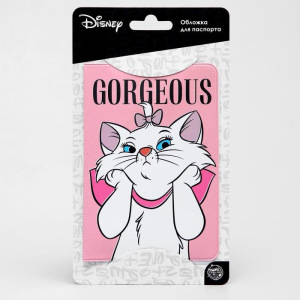 Обложка для паспорта "Gorgeous", Коты Аристократы Обложка для паспорта "Gorgeous", Коты Аристократы