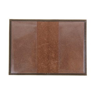 Обложка для удостоверения личности офицера, цвет коричневый Обложка для удостоверения личности офицера, цвет коричневый