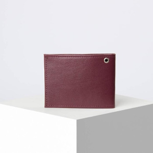 Обложка для удостоверения, окно для жетона, цвет бордовый Обложка для удостоверения, окно для жетона, цвет бордовый