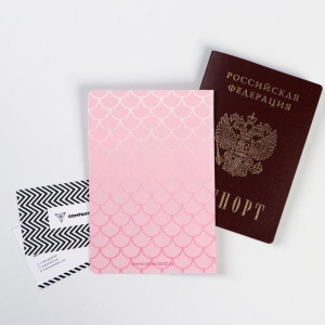 Обложка на паспорт ПВХ "Паспорт единорога" (1 шт) Обложка на паспорт ПВХ "Паспорт единорога" (1 шт)