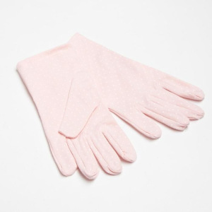 Перчатки женские MINAKU в горох, 22 см, цв. светло-розовый Перчатки женские MINAKU в горох, 22 см, цв. светло-розовый