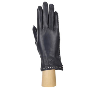 Перчатки женские натуральная кожа (Размер 6) синий Перчатки женские натуральная кожа (Размер 6) синий