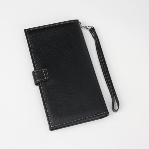 Портмоне мужское, 1 отдел, для карт, для монет, с ручкой, чёрный флотер Портмоне мужское, 1 отдел, для карт, для монет, с ручкой, чёрный флотер