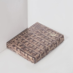 Портмоне мужское, 2 отдела, для кредиток, для монет, игуана, цвет коричневый Портмоне мужское, 2 отдела, для кредиток, для монет, игуана, цвет коричневый