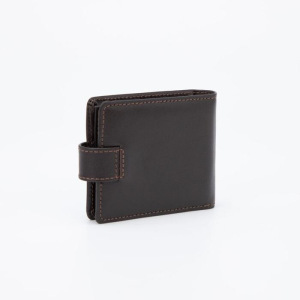 Портмоне мужское, 2 отдела на кнопке, цвет коричневый Портмоне мужское, 2 отдела на кнопке, цвет коричневый