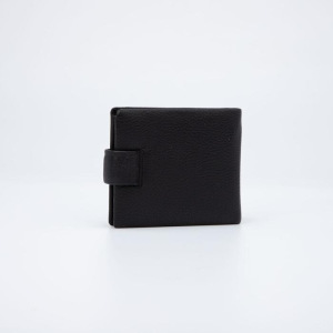 Портмоне мужское, 2 отдела на кнопке, с зажимом, цвет чёрный Портмоне мужское, 2 отдела на кнопке, с зажимом, цвет чёрный