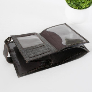 Портмоне мужское 3 в 1, автодокументы и паспорт, отдел для карт и монет, цвет коричневый Портмоне мужское 3 в 1, автодокументы и паспорт, отдел для карт и монет, цвет коричневый