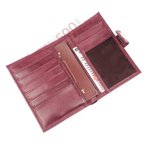 Портмоне мужское, цвет бордовый Портмоне мужское, цвет бордовый