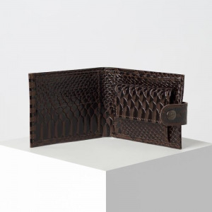 Портмоне мужское, цвет тёмно-коричневый Портмоне мужское, цвет тёмно-коричневый