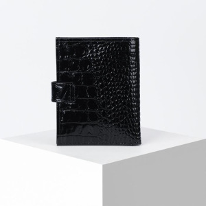 Портмоне мужское, отдел на кнопке, цвет чёрный Портмоне мужское, отдел на кнопке, цвет чёрный