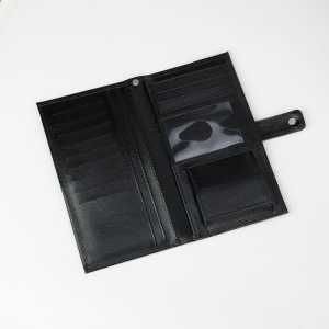 Портмоне мужское, отдел на кнопке, отдел для монет, цвет чёрный Портмоне мужское, отдел на кнопке, отдел для монет, цвет чёрный