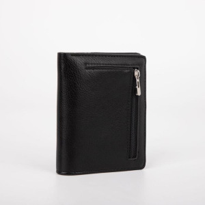 Портмоне мужское, отдел на магните, цвет чёрный Портмоне мужское, отдел на магните, цвет чёрный