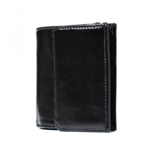 Портмоне на кнопке, 2 отд., 6 кар.для карт, цвет черный 9,8х10,2х20,5см Портмоне на кнопке, 2 отд., 6 кар.для карт, цвет черный 9,8х10,2х20,5см