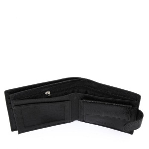 Портмоне на кнопке 35023E FABRETTI н/к, цвет черный Портмоне на кнопке 35023E FABRETTI н/к, цвет черный