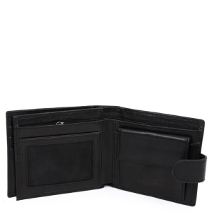 Портмоне на кнопке 35023N FABRETTI н/к, цвет черный Портмоне на кнопке 35023N FABRETTI н/к, цвет черный