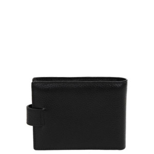 Портмоне на кнопке 37022D-2 FABRETTI н/к, цвет черный Портмоне на кнопке 37022D-2 FABRETTI н/к, цвет черный