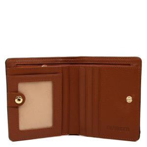 Портмоне на кнопке 43026N FABRETTI н/к, цвет коричневый Портмоне на кнопке 43026N FABRETTI н/к, цвет коричневый