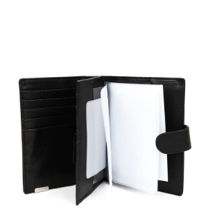 Портмоне на кнопке 53001N FABRETTI н/к, цвет черный Портмоне на кнопке 53001N FABRETTI н/к, цвет черный