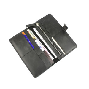 Портмоне, отдел на кнопке, цвет чёрный Портмоне, отдел на кнопке, цвет чёрный