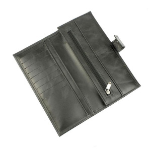 Портмоне, отдел на кнопке, цвет чёрный Портмоне, отдел на кнопке, цвет чёрный