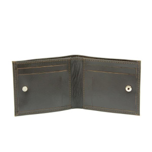 Портмоне, отдел на кнопке, цвет чёрный Портмоне, отдел на кнопке, цвет чёрный