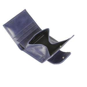 Портмоне, отдел на кнопке, цвет синий Портмоне, отдел на кнопке, цвет синий