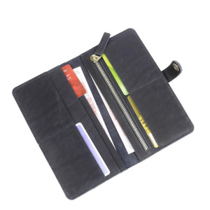 Портмоне, отдел на кнопке, цвет синий Портмоне, отдел на кнопке, цвет синий