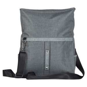 Сумка для ноутбука 2 в 1 twoFold серая с темно-серым, 34х25х10 см/ 34х40х10 см Сумка для ноутбука 2 в 1 twoFold серая с темно-серым, 34х25х10 см/ 34х40х10 см