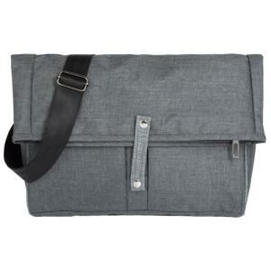 Сумка для ноутбука 2 в 1 twoFold серая с темно-серым, 34х25х10 см/ 34х40х10 см Сумка для ноутбука 2 в 1 twoFold серая с темно-серым, 34х25х10 см/ 34х40х10 см