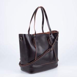 Сумка жен 9965,29*14*28, отд на молнии, н/карман, длин ремень, нат кожа, коричневый Сумка жен 9965,29*14*28, отд на молнии, н/карман, длин ремень, нат кожа, коричневый