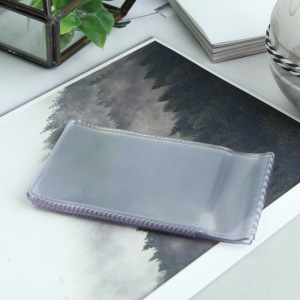 Вкладыш горизонтальных визиток, прозрачный, 100 мкн Вкладыш горизонтальных визиток, прозрачный, 100 мкн