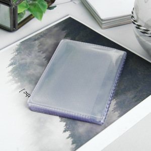 Вкладыш вертикальных визиток, 18 страниц, прозрачный Вкладыш вертикальных визиток, 18 страниц, прозрачный