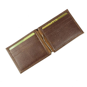 Зажим для купюр+монетница+карточки, н/к, коричневый флотер пулл-ап Зажим для купюр+монетница+карточки, н/к, коричневый флотер пулл-ап